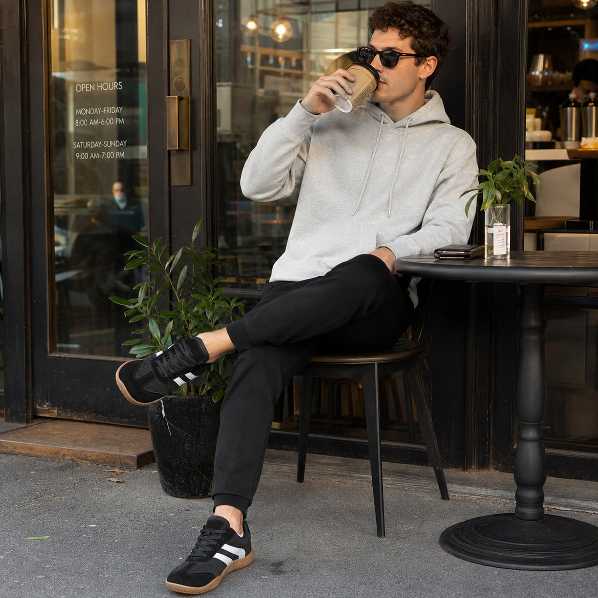 ⏰Limited Time Sale 70% OFF - Men's Casual Sneakers, Retro Lace-Up Walking Shoes, Classic Low-Top Fashion Sneakers for Everyday Wear, Walking, Travel & Leisure
