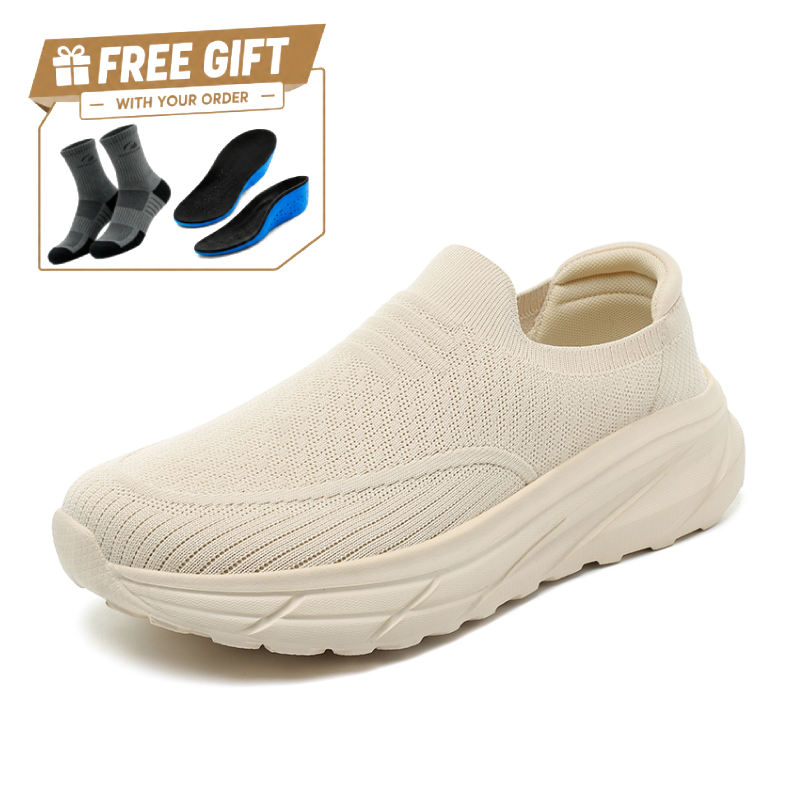 ⏰Limited Time Sale 70% OFF - Men's Slip-On Walking Shoes, Lightweight Casual Sneakers for Men, Suitable For Walking, Work, Travel And Everyday Wear