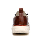 Men's lightweight waterproof Oxford shoes, comfortable and soft, suitable for walking - wide last and extended design