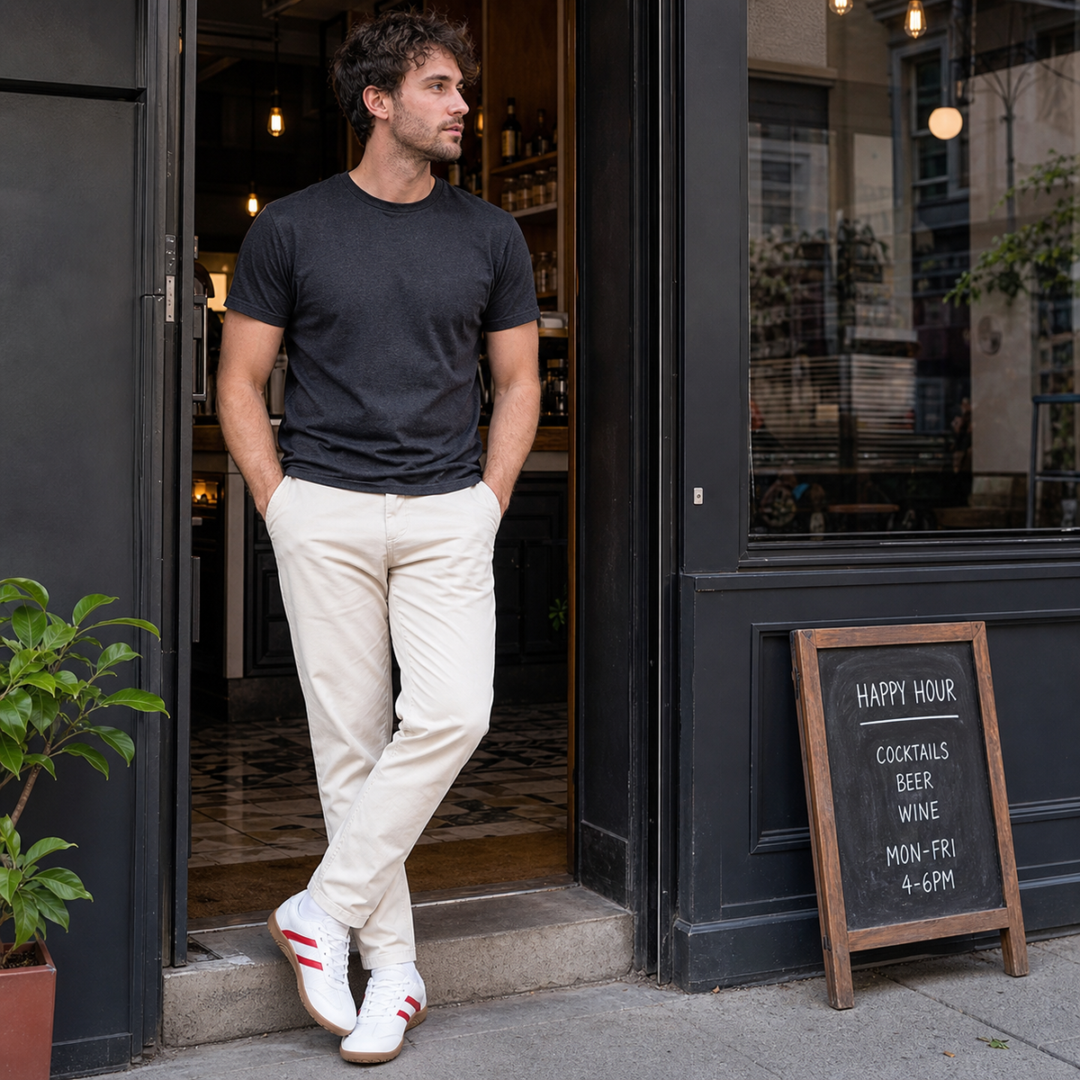 ⏰Limited Time Sale 70% OFF - Men's Casual Sneakers, Retro Lace-Up Walking Shoes, Classic Low-Top Fashion Sneakers for Everyday Wear, Walking, Travel & Leisure