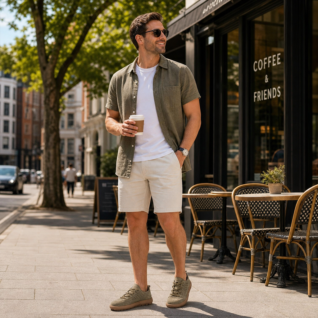 ⏰Limited Time Sale 70% OFF - Men's Suede Walking Shoes - Lace-Up, Breathable, Wide Toe Box with Arch Support, Cushioning, Slip-Resistant, And Wear-Resistant