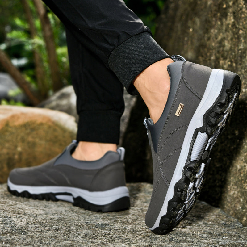 Men's Comfortable Waterproof Breathable Walking Shoes – Hiking Shoes, Work Shoes