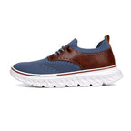 Men's lightweight waterproof Oxford shoes, comfortable and soft, suitable for walking - wide last and extended design