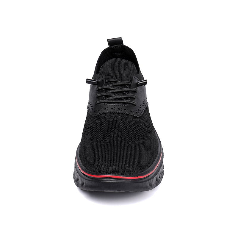 Men's lightweight waterproof Oxford shoes, comfortable and soft, suitable for walking - wide last and extended design