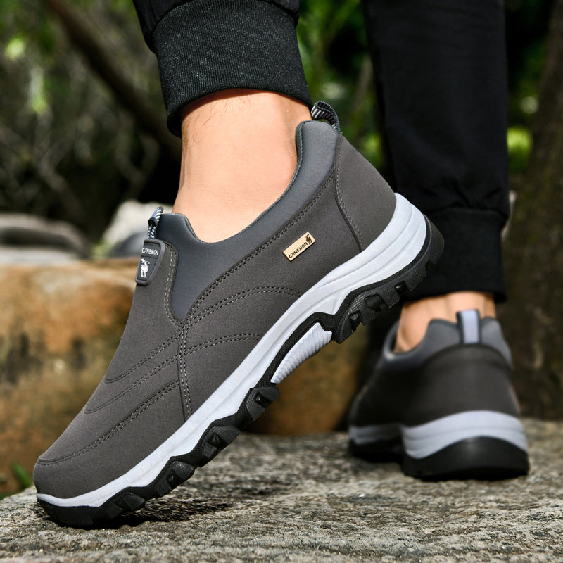 Men's Comfortable Waterproof Breathable Walking Shoes – Hiking Shoes, Work Shoes