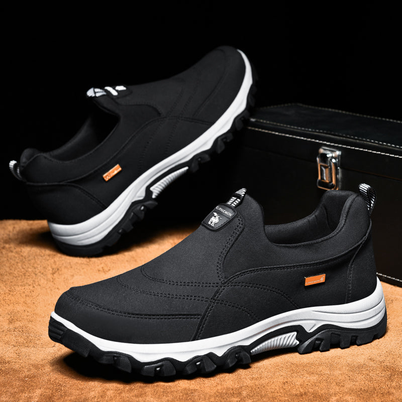 Men's Comfortable Waterproof Breathable Walking Shoes – Hiking Shoes, Work Shoes