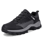 Men's Wear-Resistant Waterproof Hiking Shoes – Wide Toe, Non-Slip, Anti-Puncture