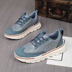 Men's crocodile leather shoes: Lightweight, waterproof, comfortable and soft walking shoes - wide last and extended design.