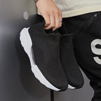 Men's Slip-On Sneakers – Laceless, Breathable, Non-Slip Grip, Cushioned Footbed, Wide Toe Box