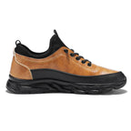 ⏰Limited Time Sale 70% OFF - Men's Casual Fashion  Hiking Shoes – Waterproof, Slip-Resistant, Puncture-Resistant, Impact-Resistant, Wide Toe  – Genuine Leather Outdoor Sports Shoes, Suitable for Various Terrain