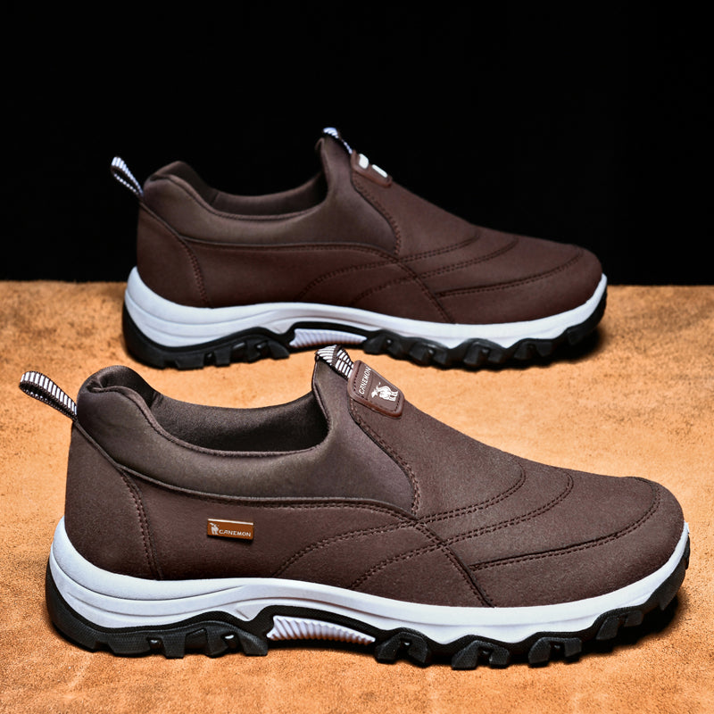 Men's Comfortable Waterproof Breathable Walking Shoes – Hiking Shoes, Work Shoes