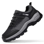 Men's Wear-Resistant Waterproof Hiking Shoes – Wide Toe, Non-Slip, Anti-Puncture