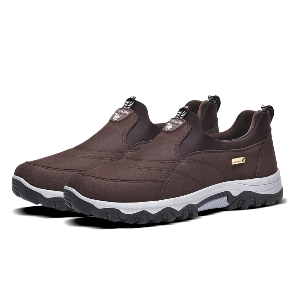 Men's Comfortable Waterproof Breathable Walking Shoes – Hiking Shoes, Work Shoes
