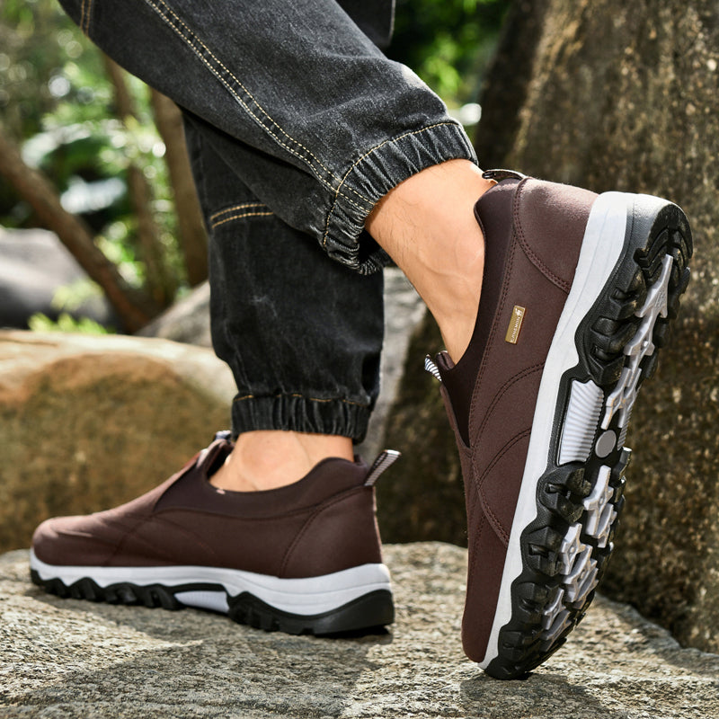 Men's Comfortable Waterproof Breathable Walking Shoes – Hiking Shoes, Work Shoes