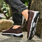 Men's Comfortable Waterproof Breathable Walking Shoes – Hiking Shoes, Work Shoes