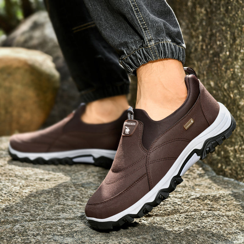 Men's Comfortable Waterproof Breathable Walking Shoes – Hiking Shoes, Work Shoes