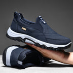 Men's Comfortable Waterproof Breathable Walking Shoes – Hiking Shoes, Work Shoes