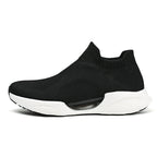 Men's Slip-On Sneakers – Laceless, Breathable, Non-Slip Grip, Cushioned Footbed, Wide Toe Box