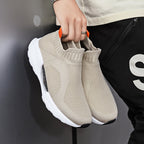 Men's Slip-On Sneakers – Laceless, Breathable, Non-Slip Grip, Cushioned Footbed, Wide Toe Box