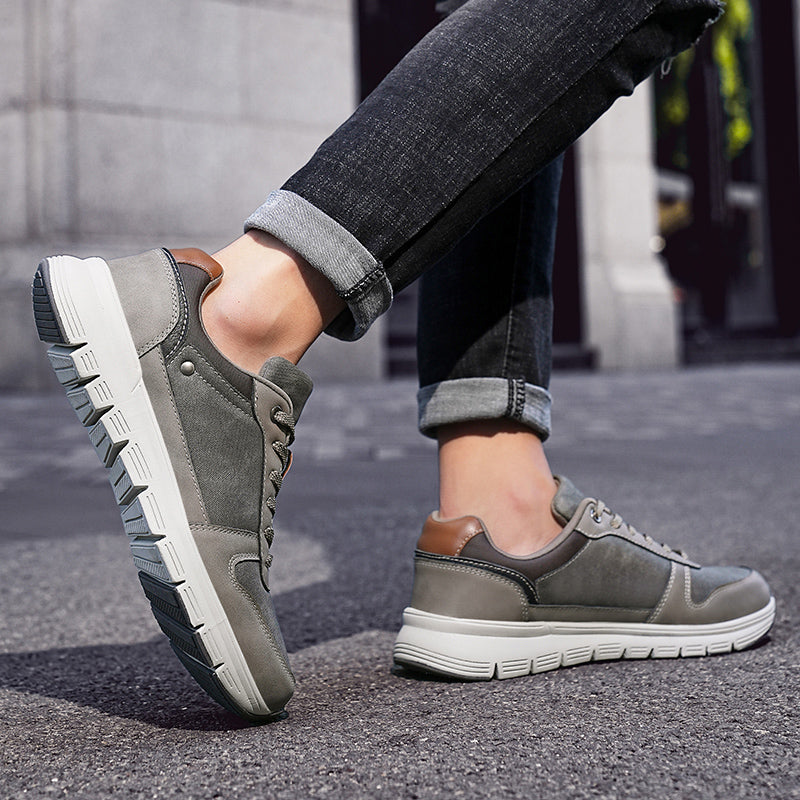 ⏰Limited Time Sale 70% OFF - Men's Lightweight Trail Hiking Shoes – Waterproof Anti-Slip Trail Shoes With Cushioned Sole, Protective Toe & Durable Traction-Wide Toe Box, Arch Support