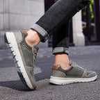 ⏰Limited Time Sale 70% OFF - Men's Lightweight Trail Hiking Shoes – Waterproof Anti-Slip Trail Shoes With Cushioned Sole, Protective Toe & Durable Traction-Wide Toe Box, Arch Support