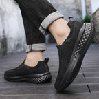 ⏰Limited Time Sale 70% OFF - Men's Mesh Walking Shoes - Slip-On, Cushioned, Wide Toe Box, Arch Support, Anti-Slip