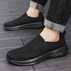 ⏰Limited Time Sale 70% OFF - Men's Mesh Walking Shoes - Slip-On, Cushioned, Wide Toe Box, Arch Support, Anti-Slip