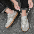 ⏰Limited Time Sale 70% OFF - Men's Genuine Leather Walking Shoes - Lace-Up, Wide Toe Box, Arch Support, Hock Absorption, Waterproof, Slip-Resistant