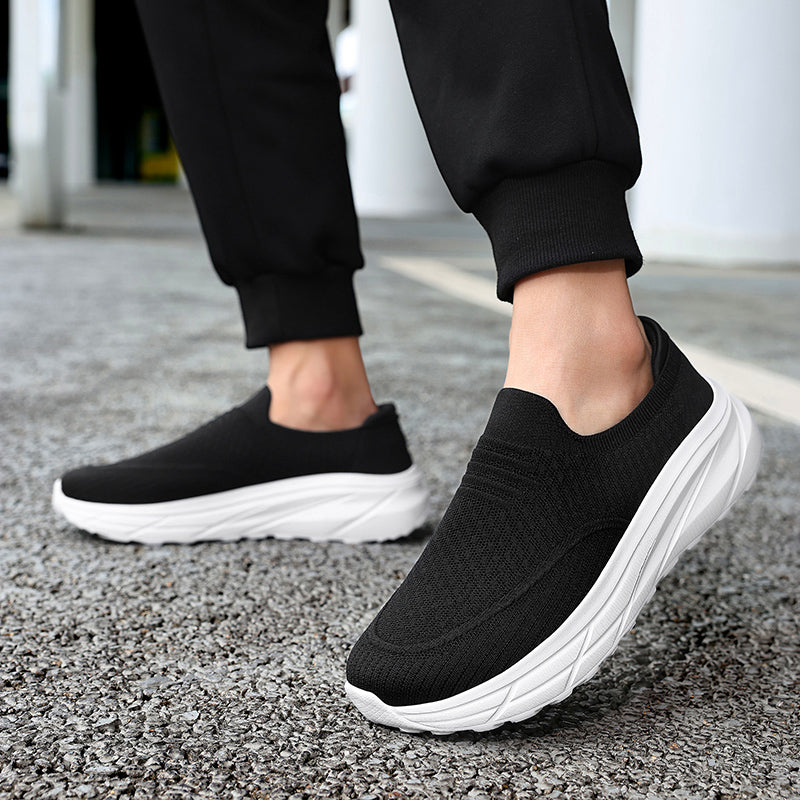 ⏰Limited Time Sale 70% OFF - Men's Slip-On Walking Shoes, Lightweight Casual Sneakers for Men, Suitable For Walking, Work, Travel And Everyday Wear