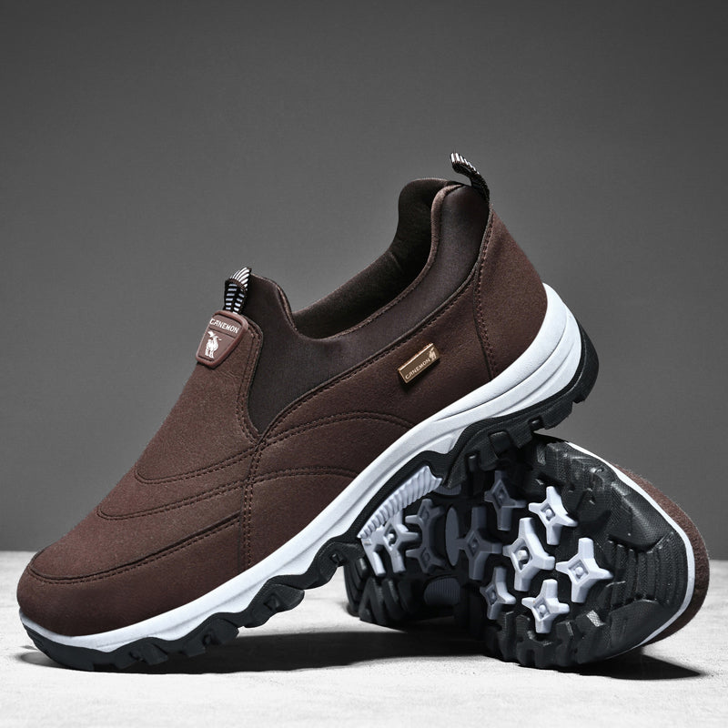 Men's Comfortable Waterproof Breathable Walking Shoes – Hiking Shoes, Work Shoes