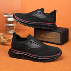 Men's lightweight waterproof Oxford shoes, comfortable and soft, suitable for walking - wide last and extended design