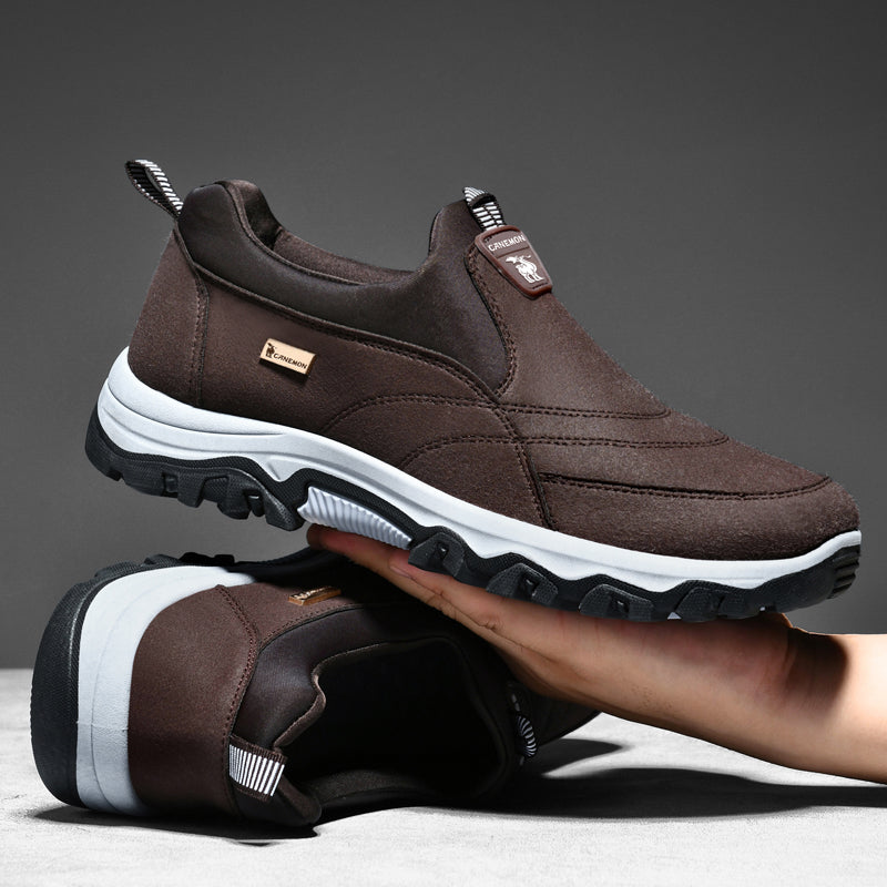 Men's Comfortable Waterproof Breathable Walking Shoes – Hiking Shoes, Work Shoes