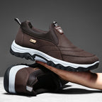 Men's Comfortable Waterproof Breathable Walking Shoes – Hiking Shoes, Work Shoes