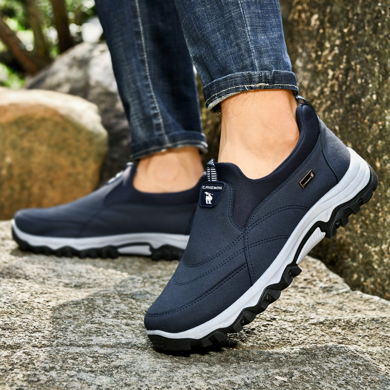 Men's Comfortable Waterproof Breathable Walking Shoes – Hiking Shoes, Work Shoes