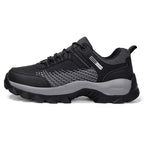 Men's Wear-Resistant Waterproof Hiking Shoes – Wide Toe, Non-Slip, Anti-Puncture