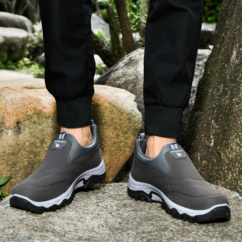 Men's Comfortable Waterproof Breathable Walking Shoes – Hiking Shoes, Work Shoes