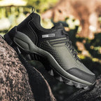 Men's Wear-Resistant Waterproof Hiking Shoes – Wide Toe, Non-Slip, Anti-Puncture