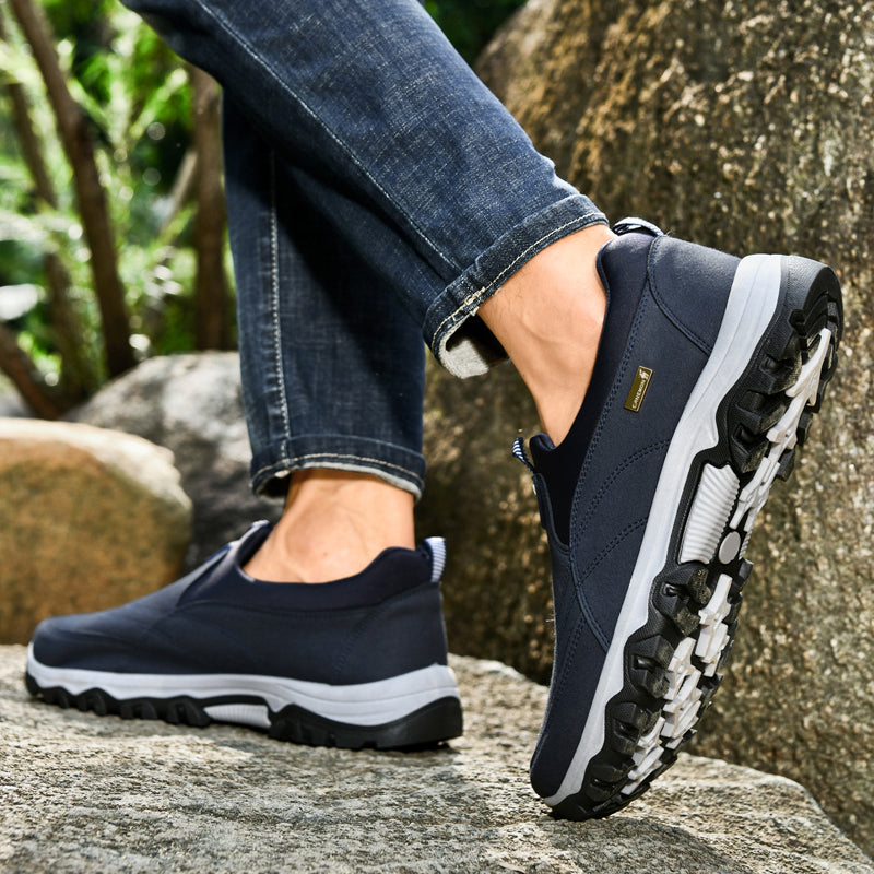 Men's Comfortable Waterproof Breathable Walking Shoes – Hiking Shoes, Work Shoes